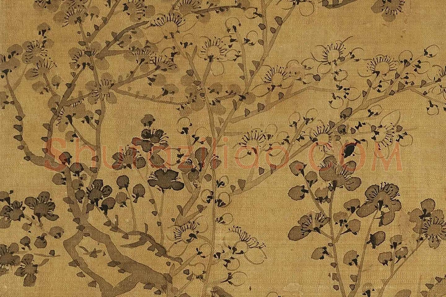 钱杜《墨梅图册》局部 (5)