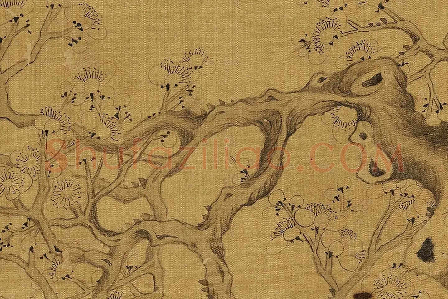 钱杜《墨梅图册》局部 (6)