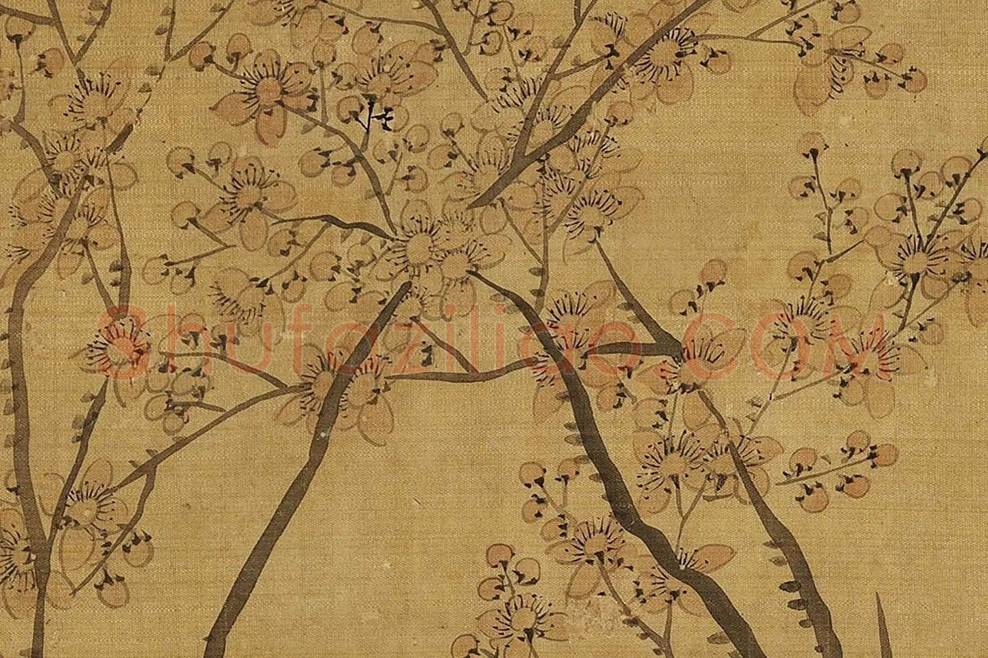 钱杜《墨梅图册》局部 (7)