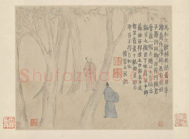 金农山水人物册 | 故宫绘画藏品