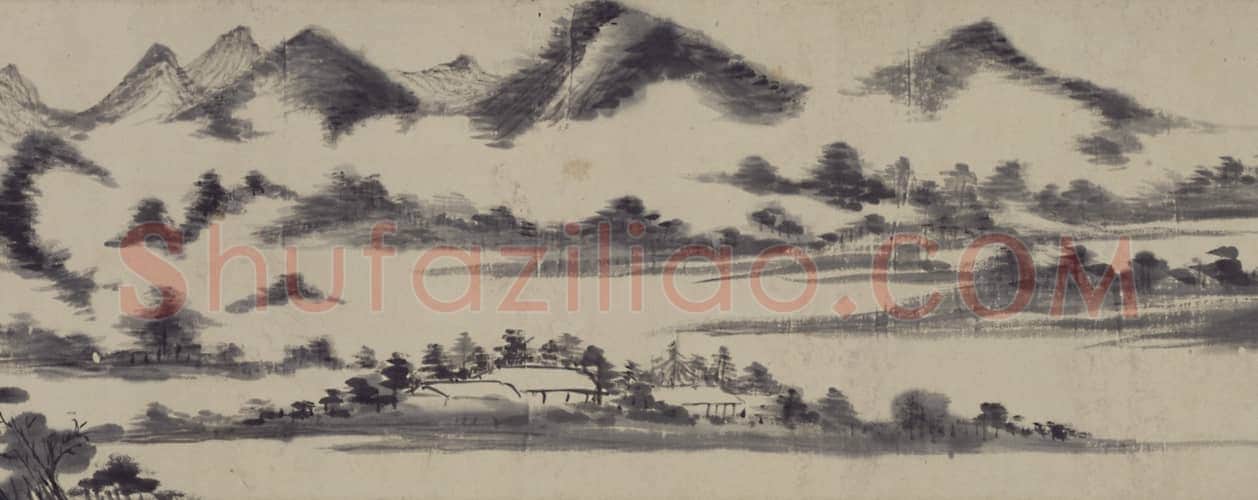 董其昌洞庭空阔图卷 | 故宫绘画藏品