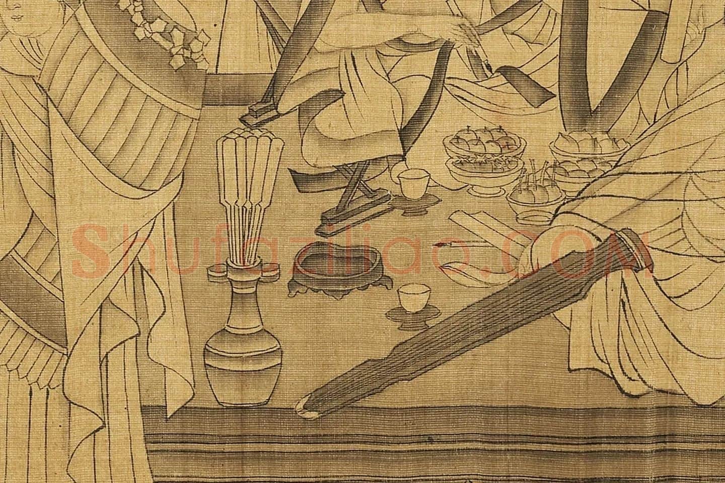杨子华《勘书图卷》局部 (4)