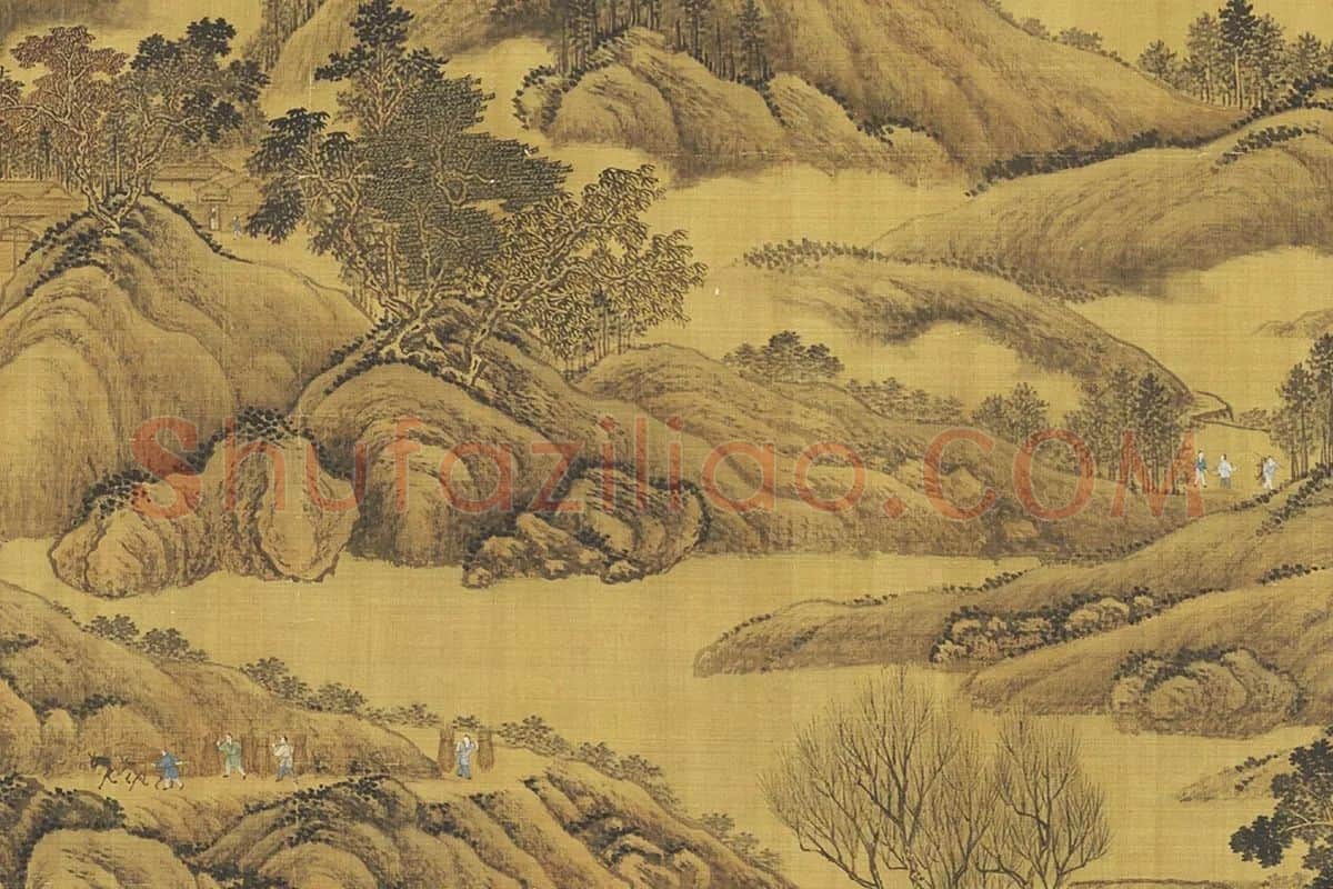 唐岱沈源合笔豳风图局部 (6)
