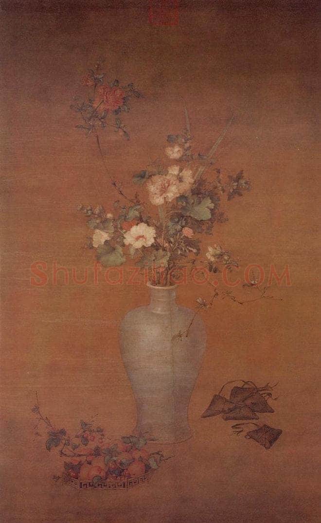 清 郎世宁 《午瑞图》 书画作品