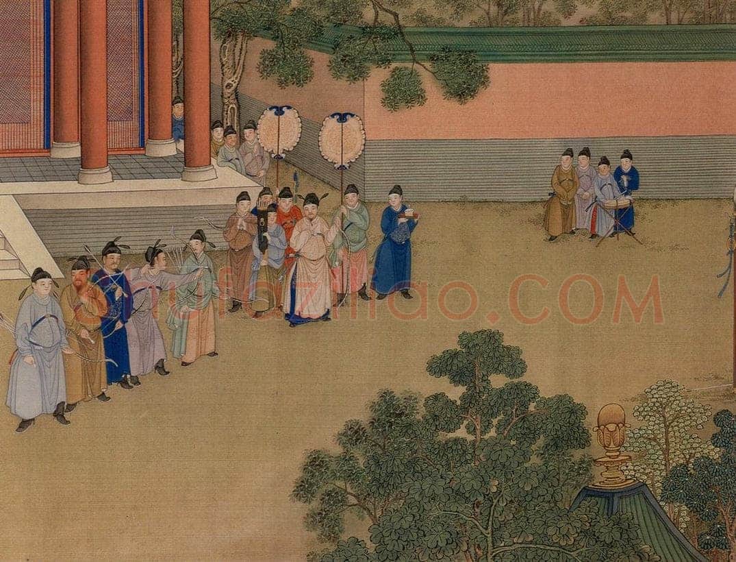 清 冷枚 《养正图》 书画作品