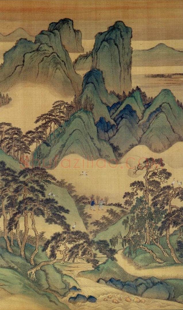 清 王翚 《康熙南巡图》 书画作品