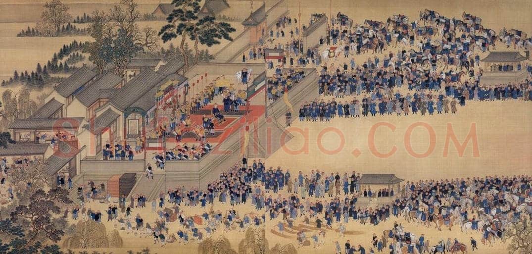 清 王翚 《康熙南巡图》 书画作品