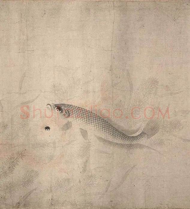 周东卿《鱼乐图》卷_05
