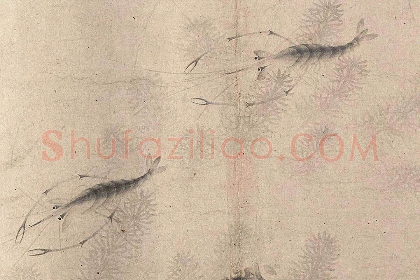 周东卿《鱼乐图》高清大图局部 (8)