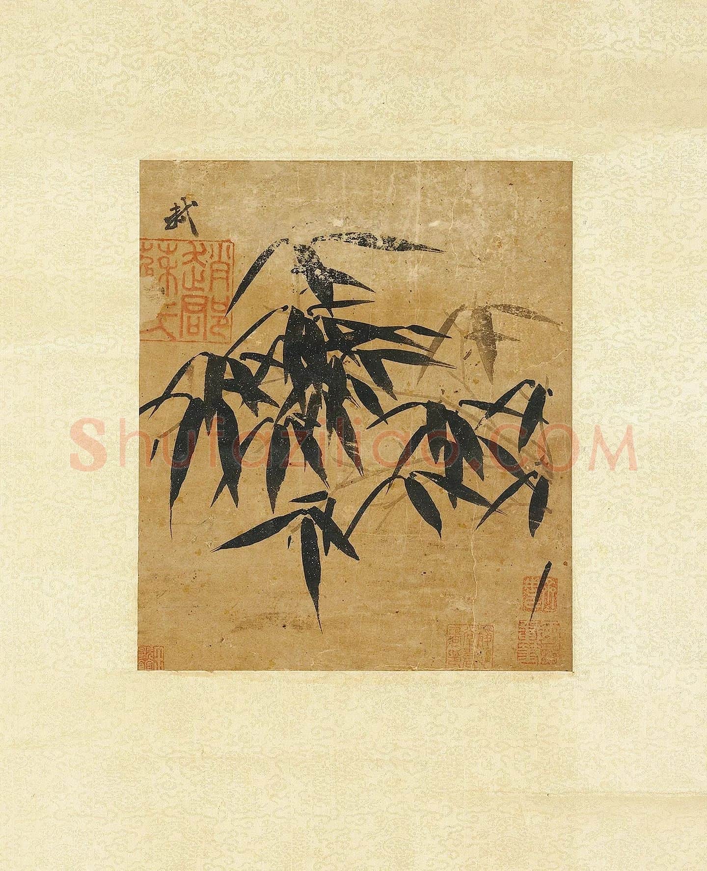 苏轼水墨竹