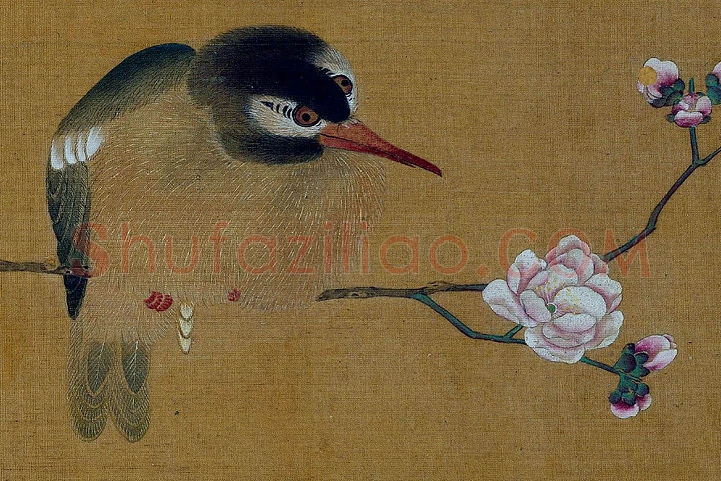 黄筌花鸟画册局部 (3)