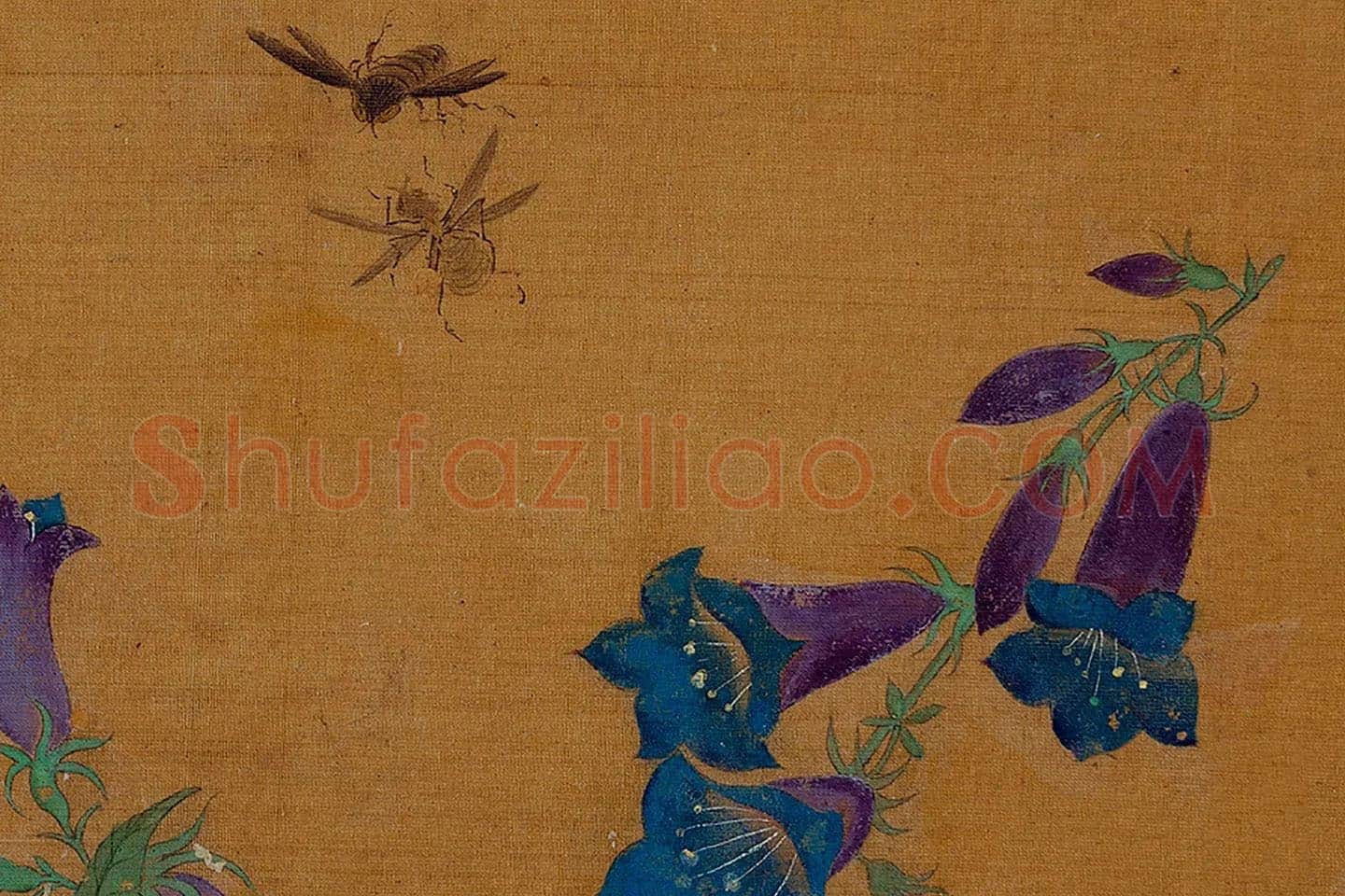 黄筌花鸟画册局部 (4)