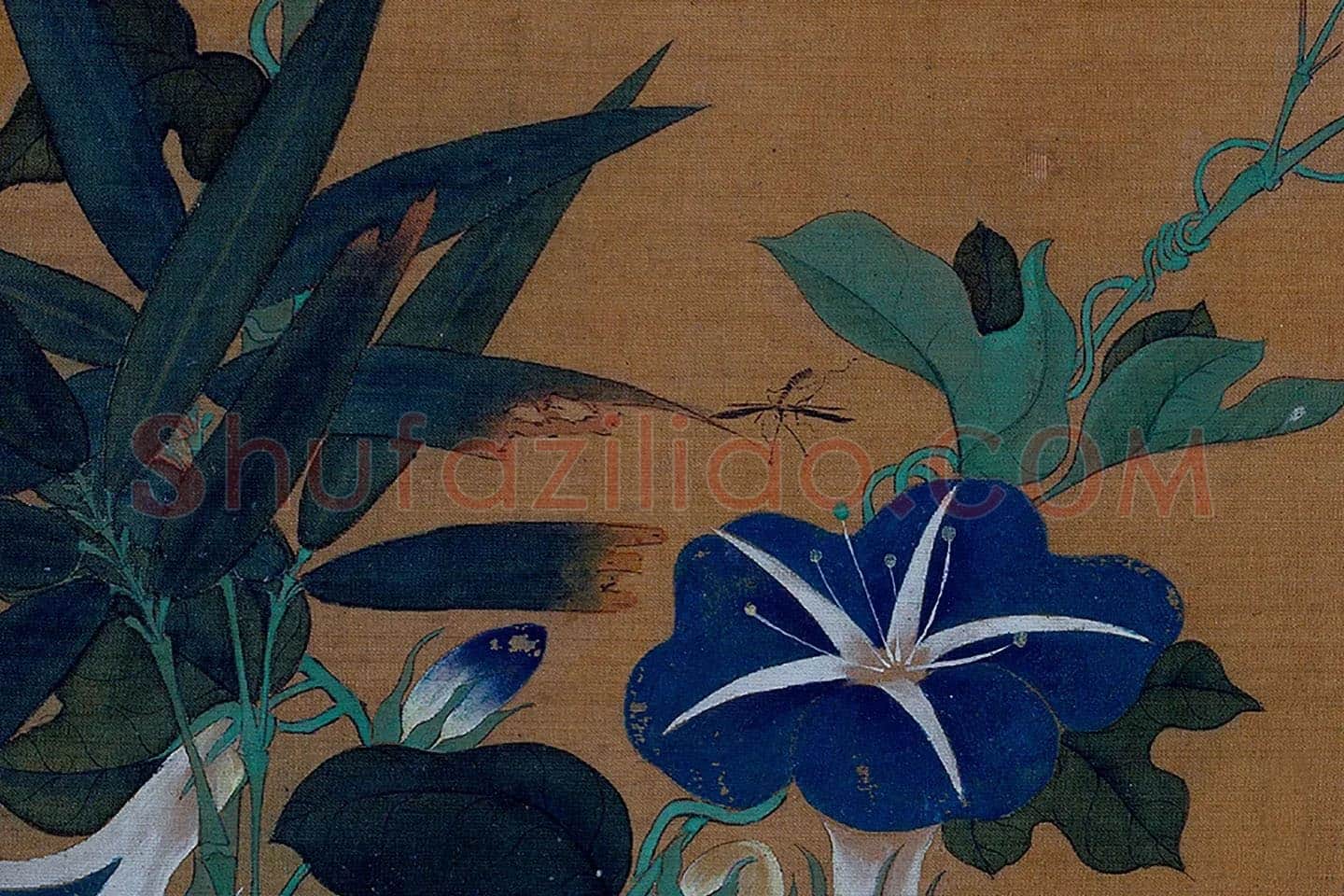 黄筌花鸟画册局部 (6)