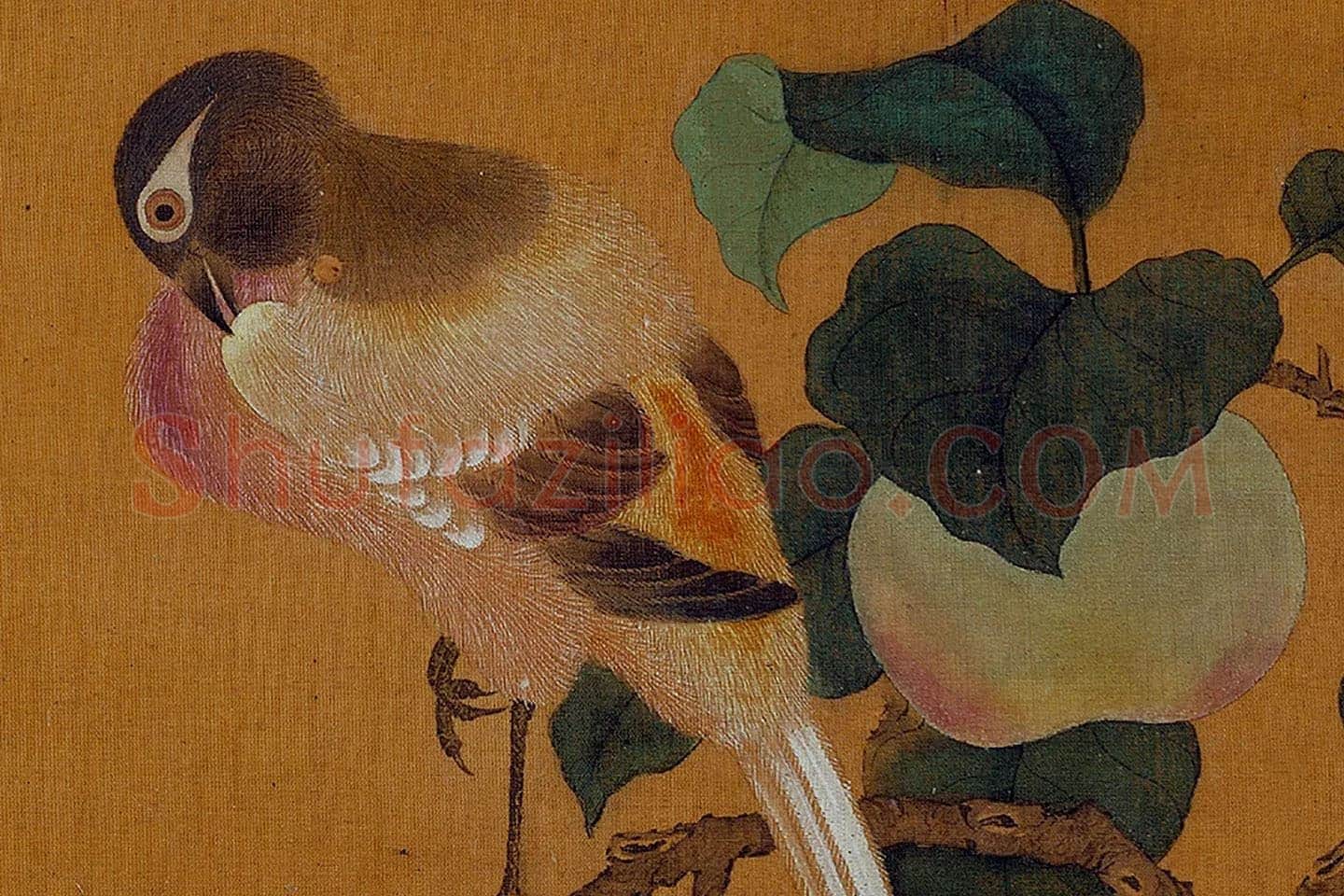 黄筌花鸟画册局部 (10)