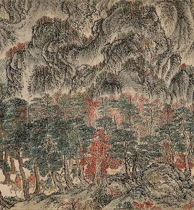 王蒙《太白山图》卷_18