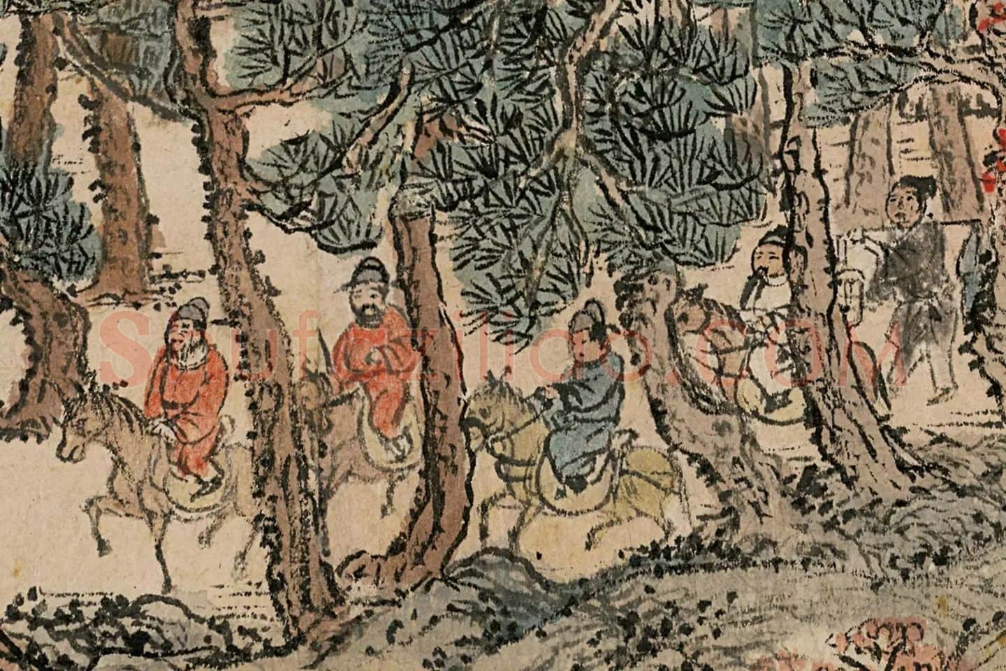 王蒙《太白山图卷》高清局部 (16)
