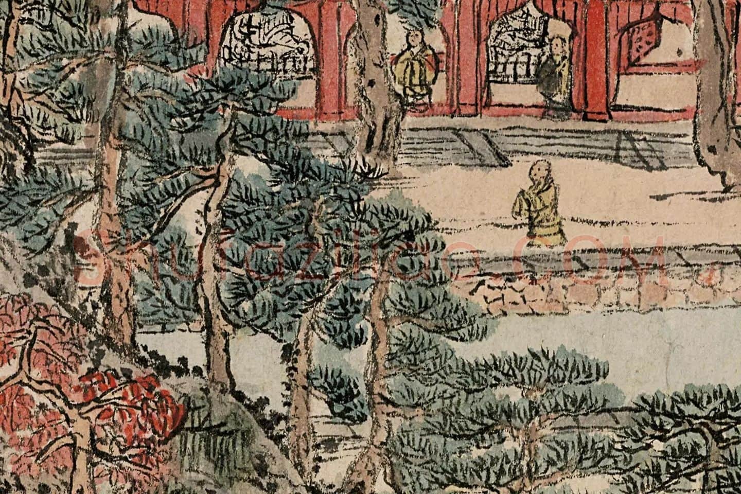 王蒙《太白山图卷》高清局部 (18)