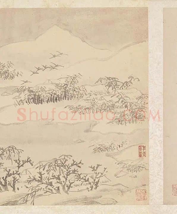 陈淳写意水墨山水画册_02