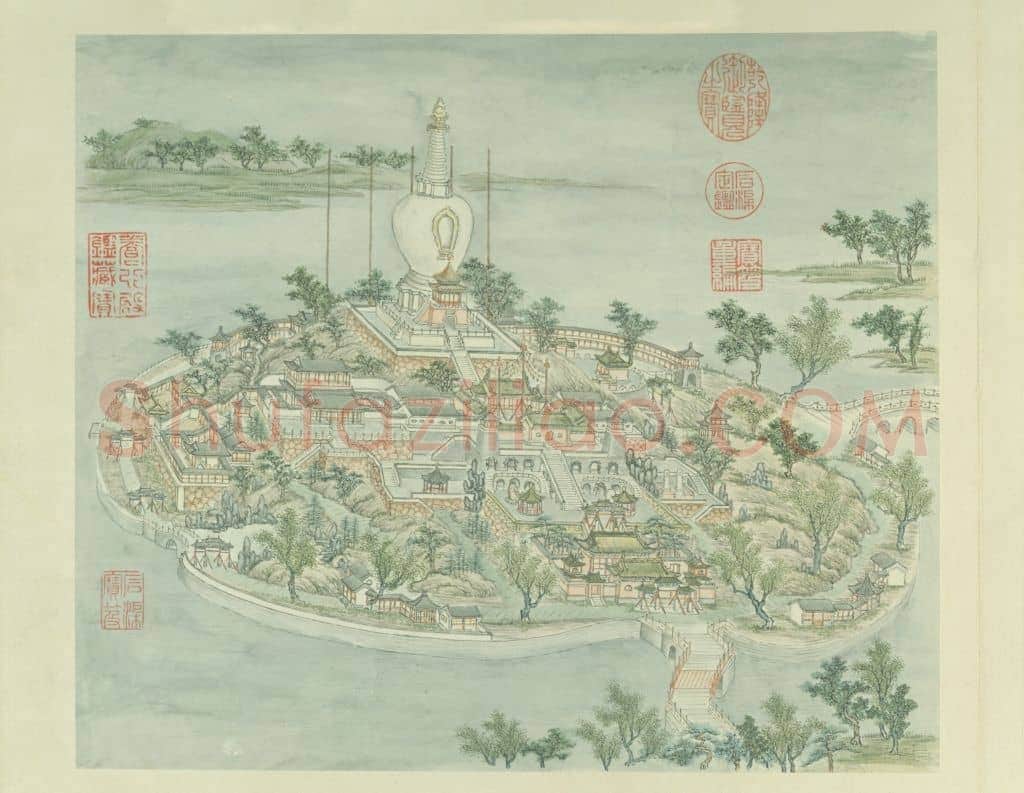 张若澄燕山八景图册 | 故宫绘画藏品