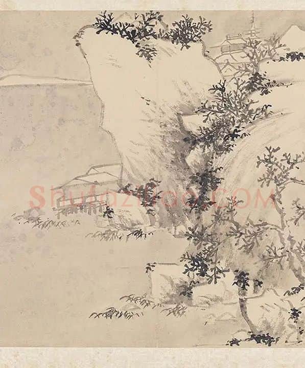 陈淳写意水墨山水画册_07