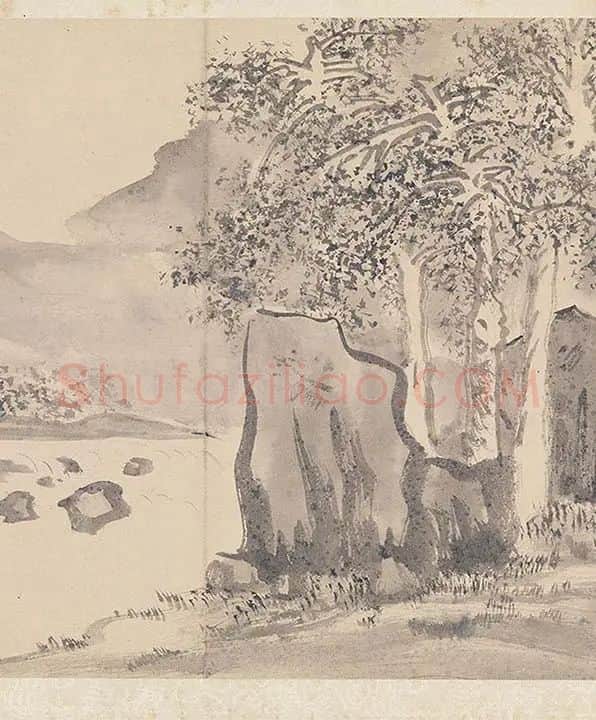 陈淳写意水墨山水画册_09