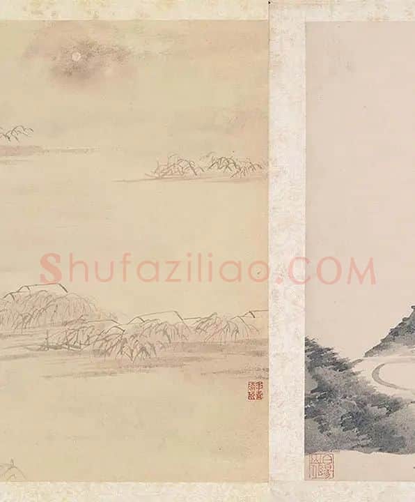 陈淳写意水墨山水画册_17
