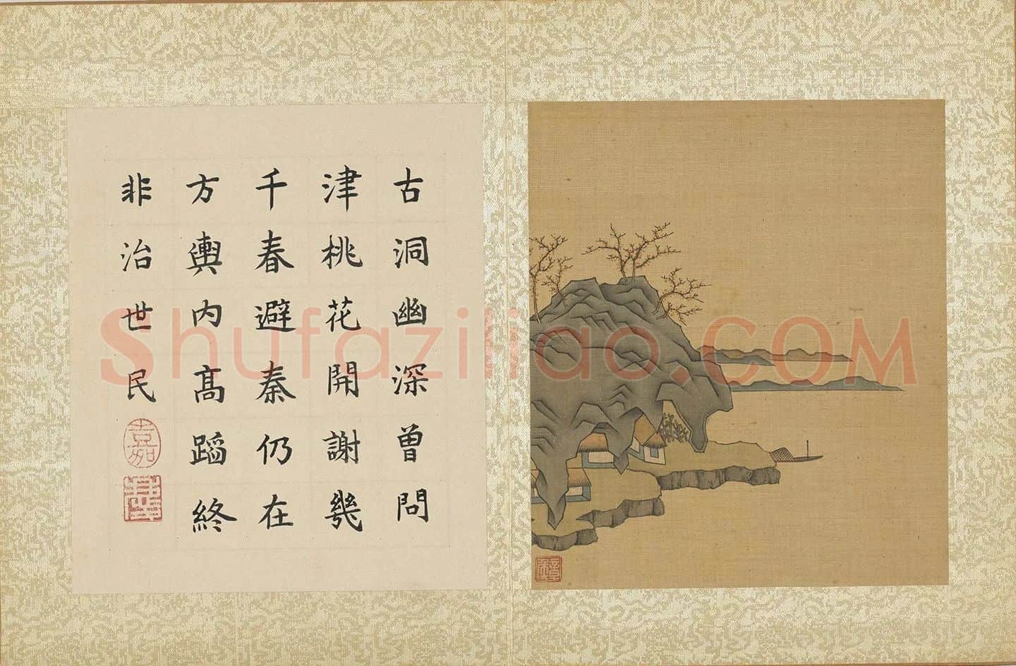 陈洪绶《桃花源图》