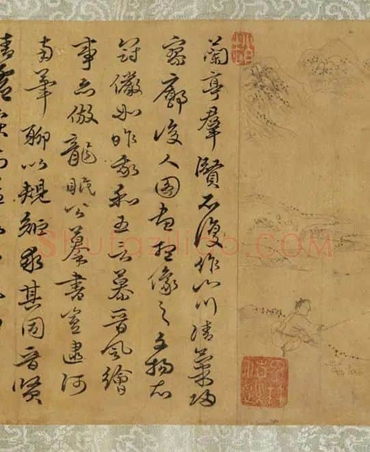 赵原初兰亭图卷_03
