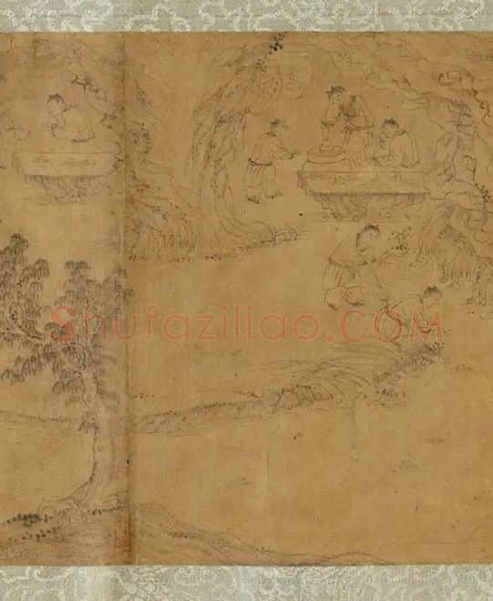 赵原初兰亭图卷_21