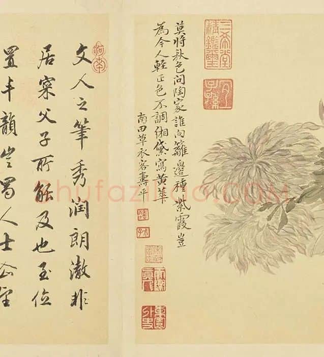 恽寿平摹古花卉册_02
