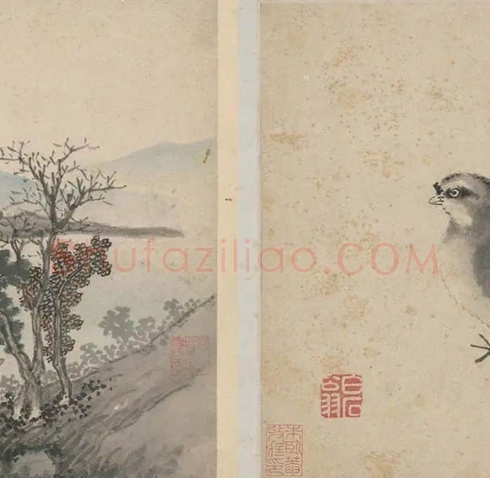 沈周《石田卧游册》_09