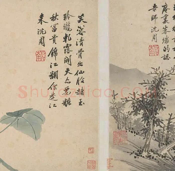 沈周《石田卧游册》_16