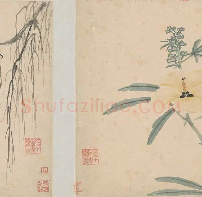 沈周《石田卧游册》_22