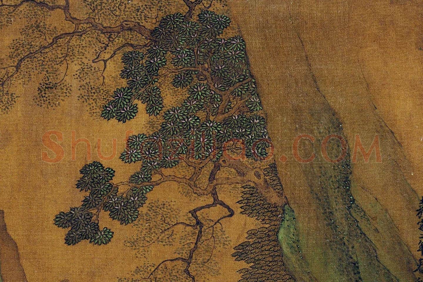 刘松年春景山水人物局部 (4)
