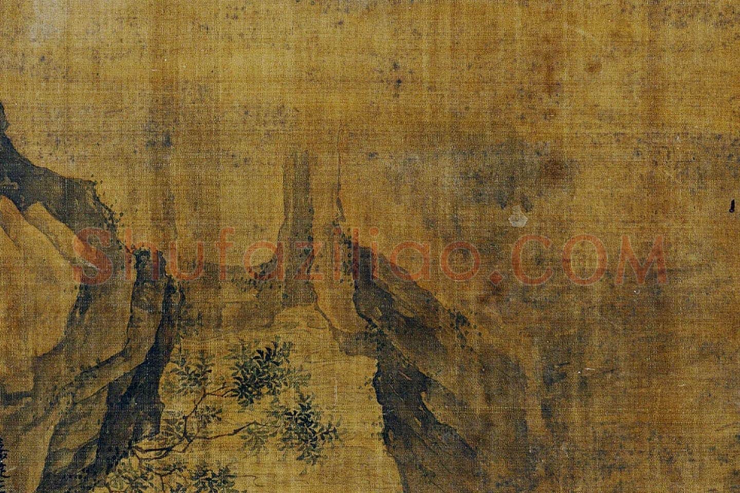 宋刘松年山水人物局部 (2)