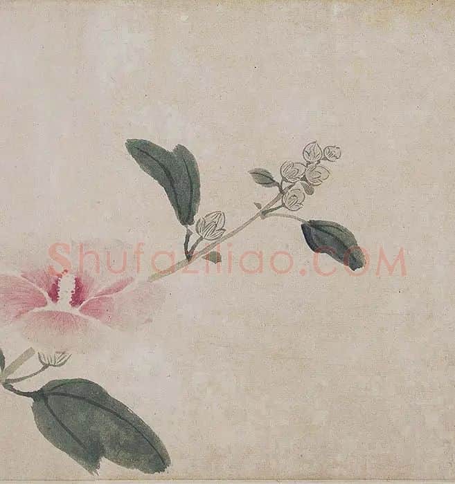 沈周《四季花卉图》_17