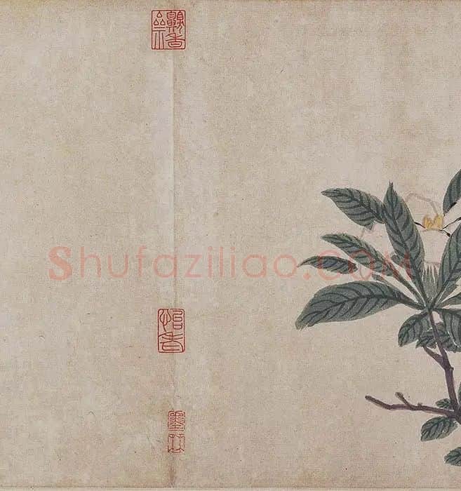沈周《四季花卉图》_18