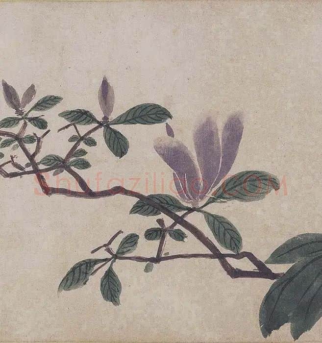 沈周《四季花卉图》_22