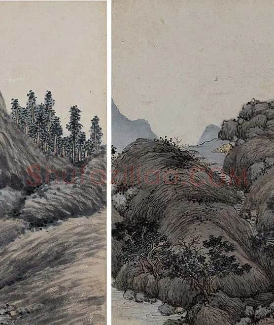 沈周山水《东庄图册》_16
