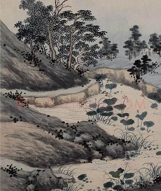 沈周山水《东庄图册》_22