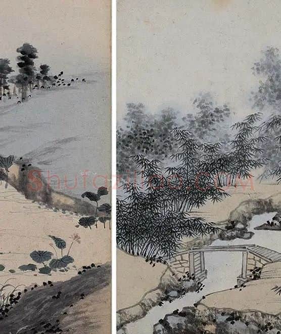 沈周山水《东庄图册》_23