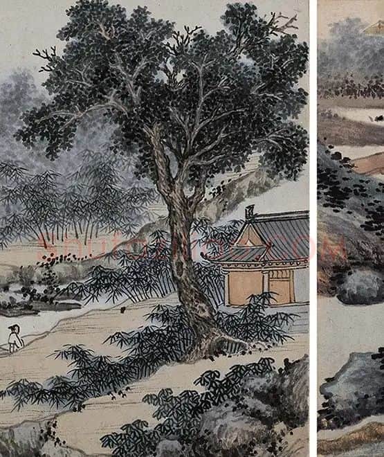 沈周山水《东庄图册》_24