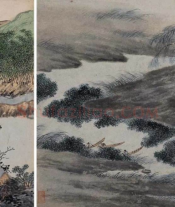 沈周山水《东庄图册》_26
