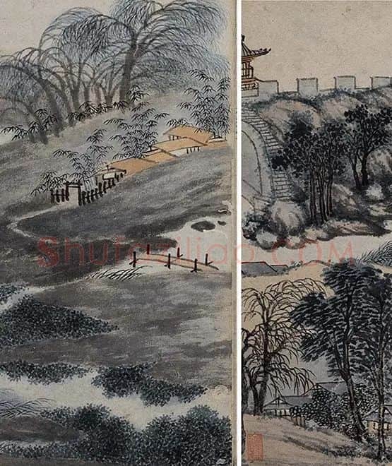 沈周山水《东庄图册》_27
