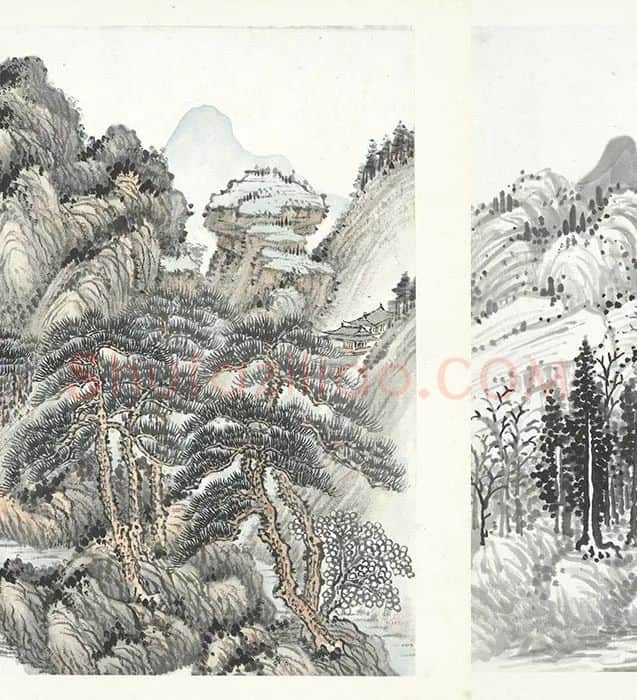 张克龢仿古山水册_03