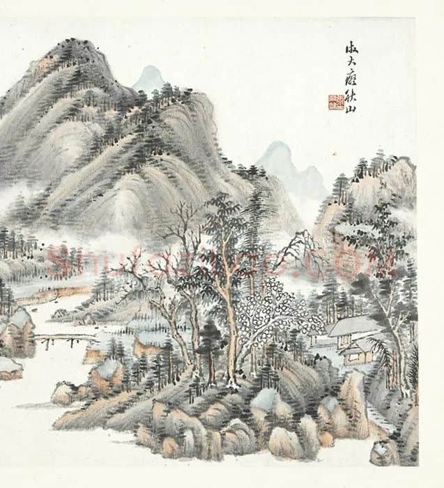 张克龢仿古山水册_08