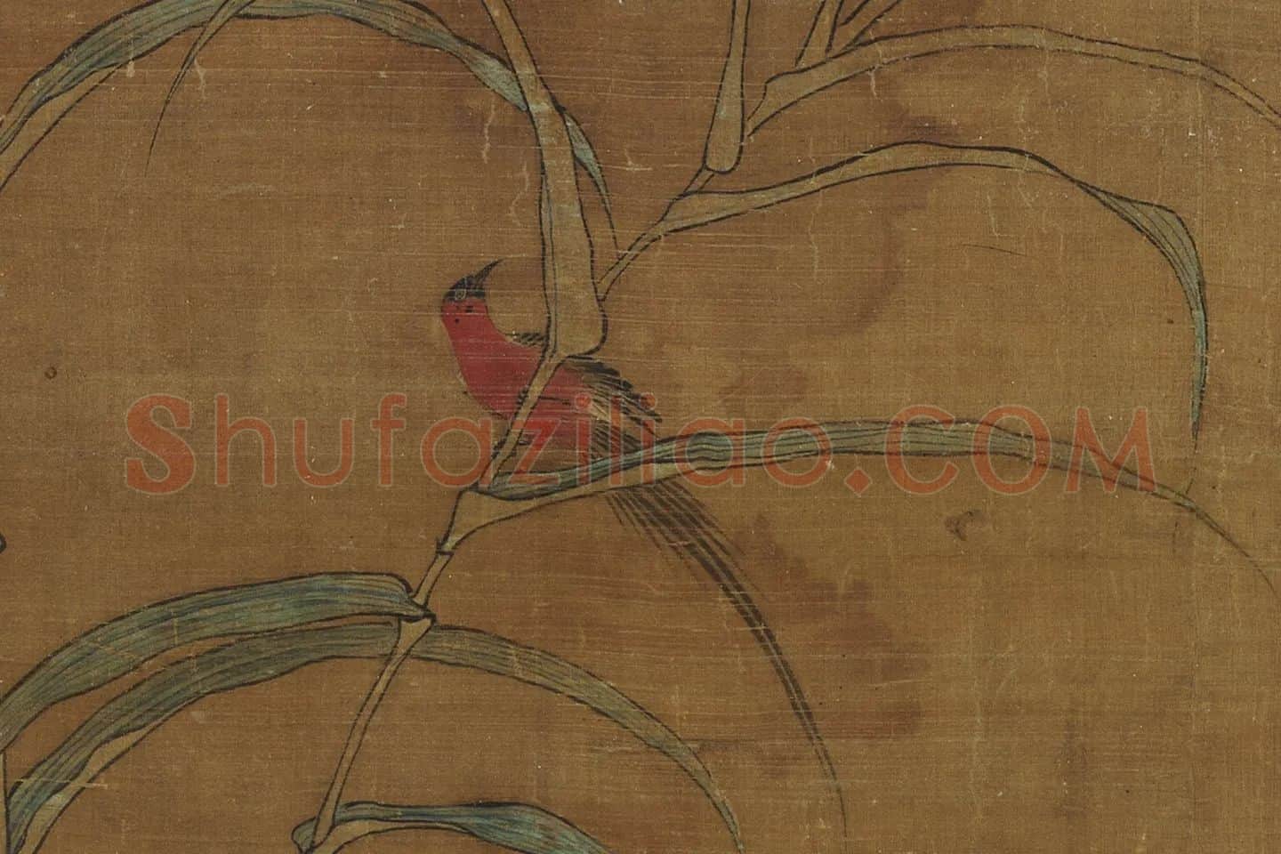 黄居寀《芦雁图》局部 (5)