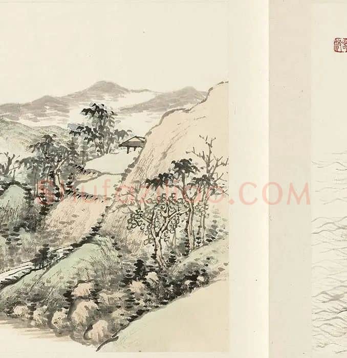 顾沄山水画册_11