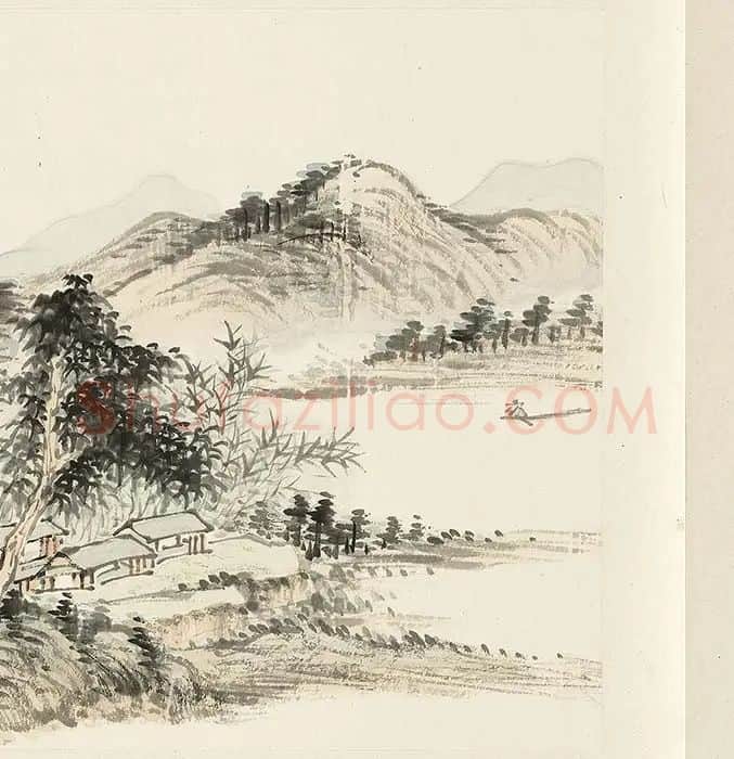 顾沄山水画册_17