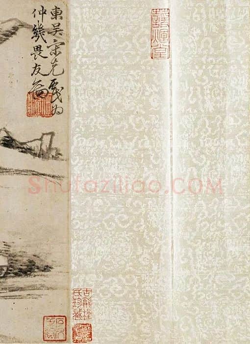 宋克《竹林茅屋图》_11